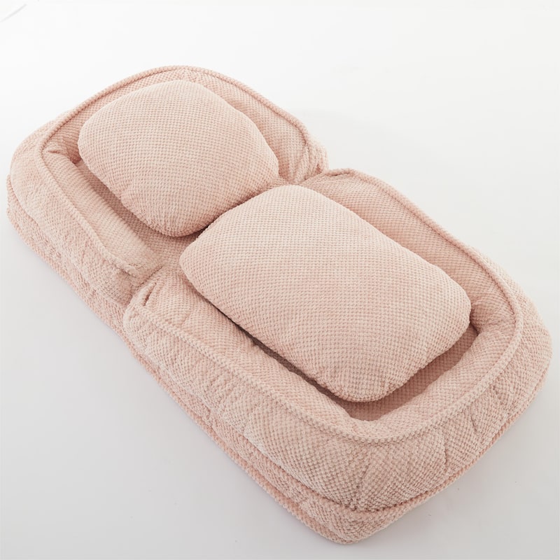 Human Dog Bed Lazy Sofa Couch with 5 Adjustable Position