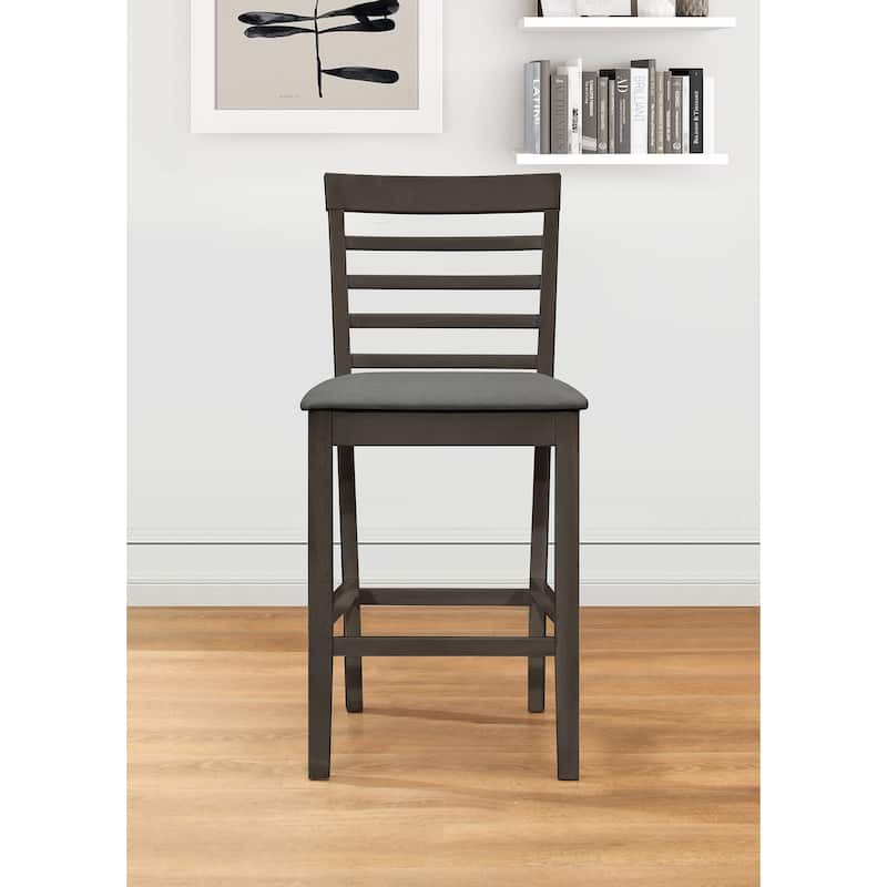 5-pieces Counter Dining Table and Chair - 4Chairs only - Taupe