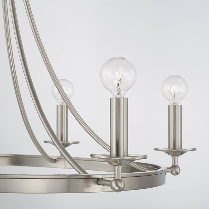 6-Light Hanging Chandelier