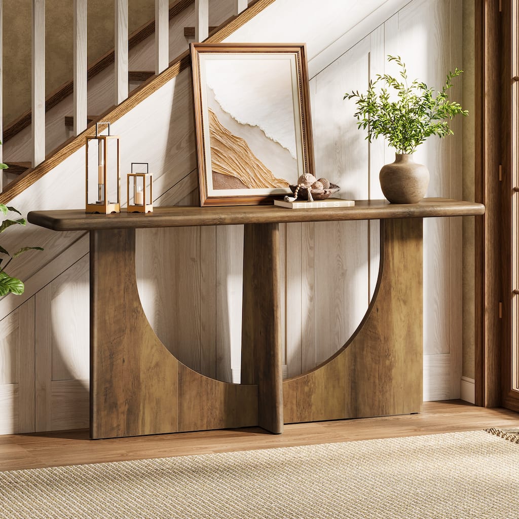 71-Inch Console Table for Entryway