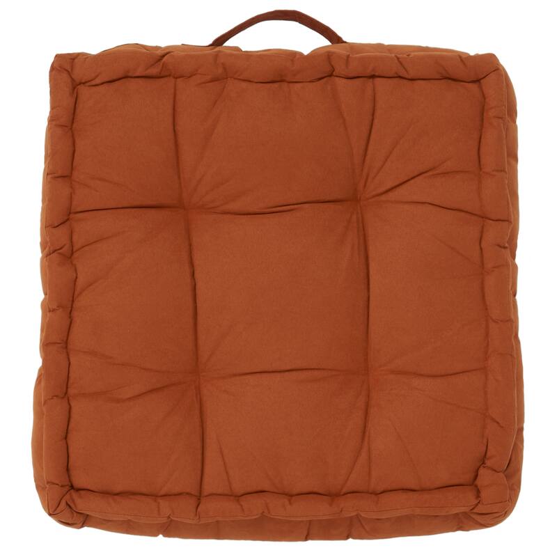 SAFAVIEH Isgard Tufted 18-inch Square Floor Pillow with Insert