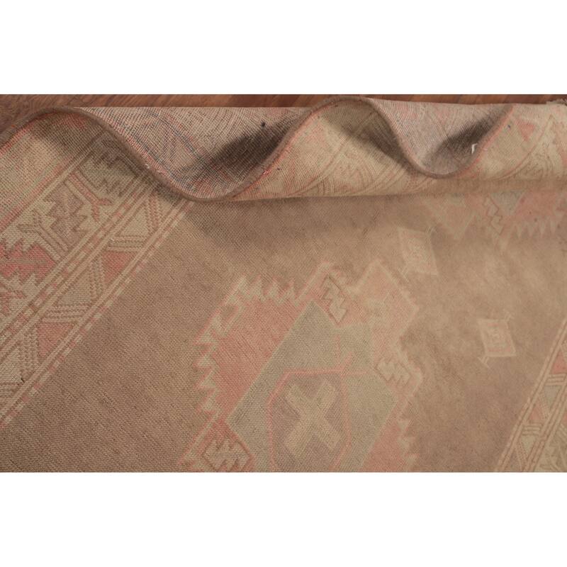 Ardebil Persian Runner Rug Wool Carpet - 4'0"x 10'7"