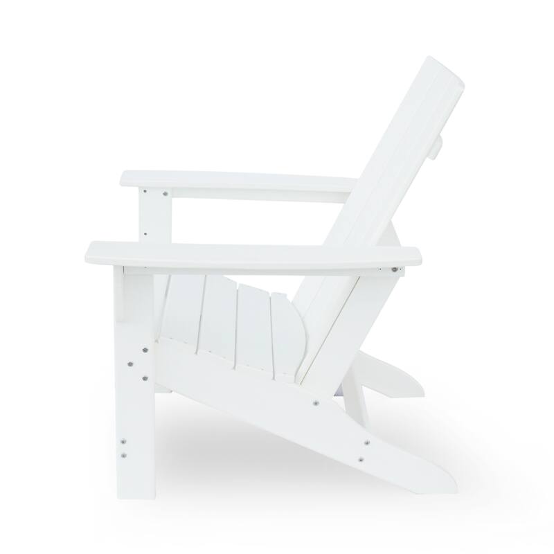 Roomfitters Outdoor Chair, Weather Resistant Patio Lounger with Wide Armrests
