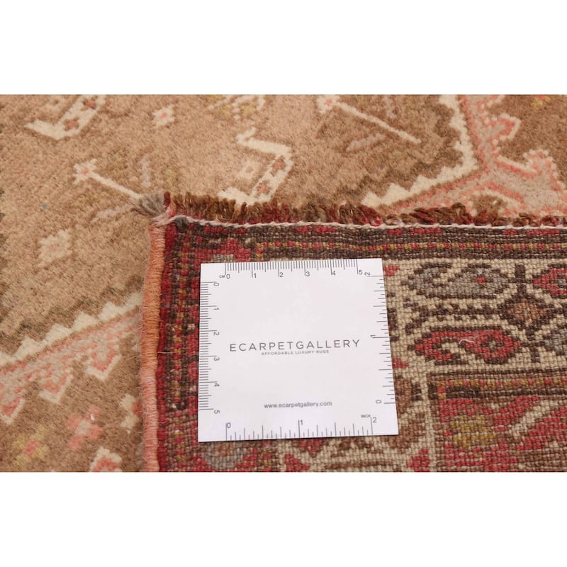 ECARPETGALLERY Hand-knotted Konya Anatolian Cream Wool Rug - 3'0 x 11'5
