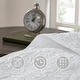 preview thumbnail 132 of 132, Madison Park Mansfield Reversible Oversized 3-piece Solid Texture Bedspread Quilt Set with Matching Shams
