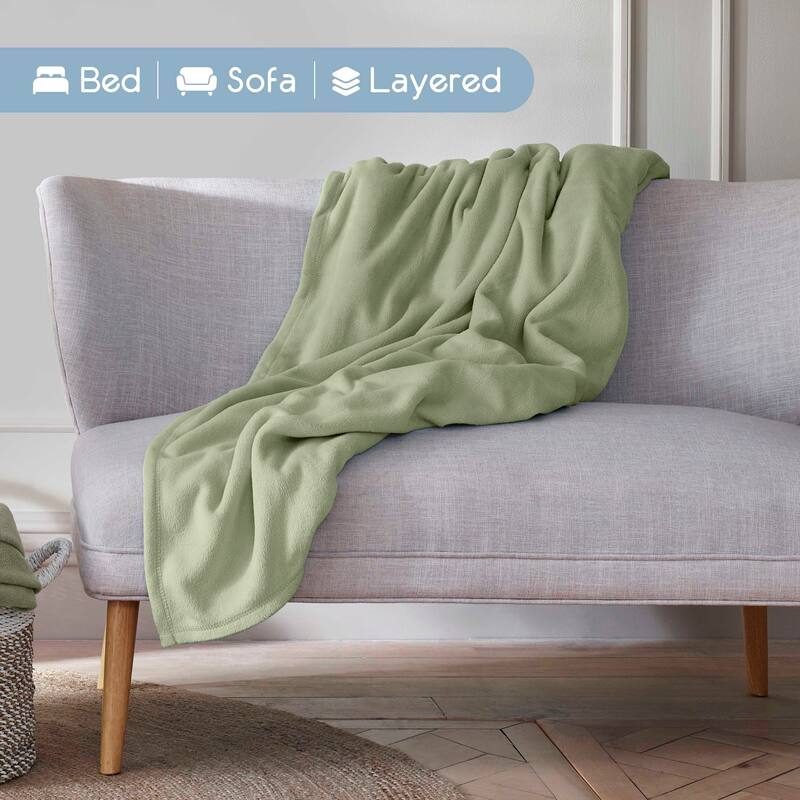 Vellux Microfleece - Super Soft Lightweight All Season Blanket