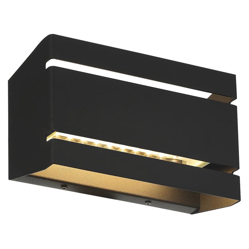 La Vida Bi-Directional Wide Outdoor LED Wall Mount Light