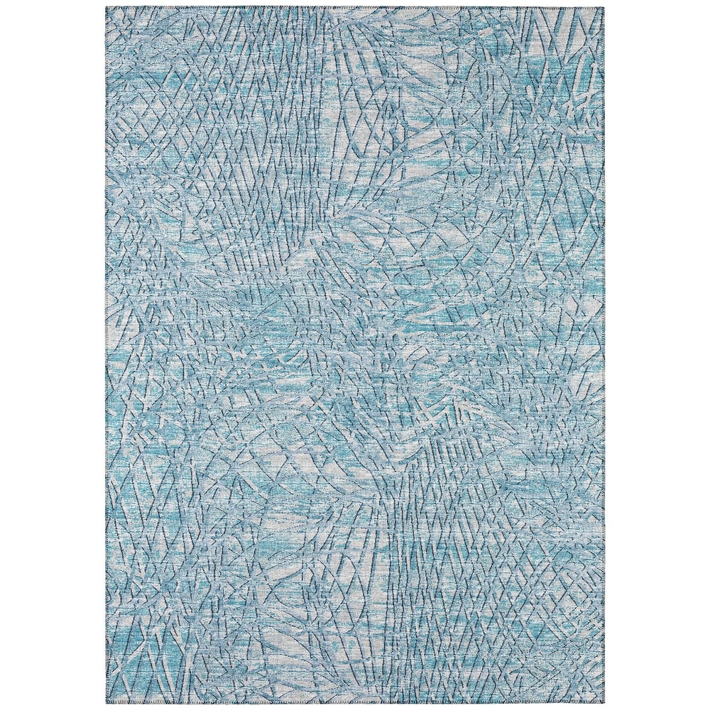 Indoor/Outdoor Rylee Abstract Washable Rug