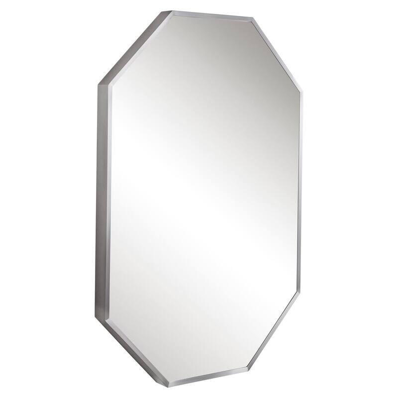 Uttermost Stuartson 30" x 20" Sleek Octagon Vanity Bathroom Wall
