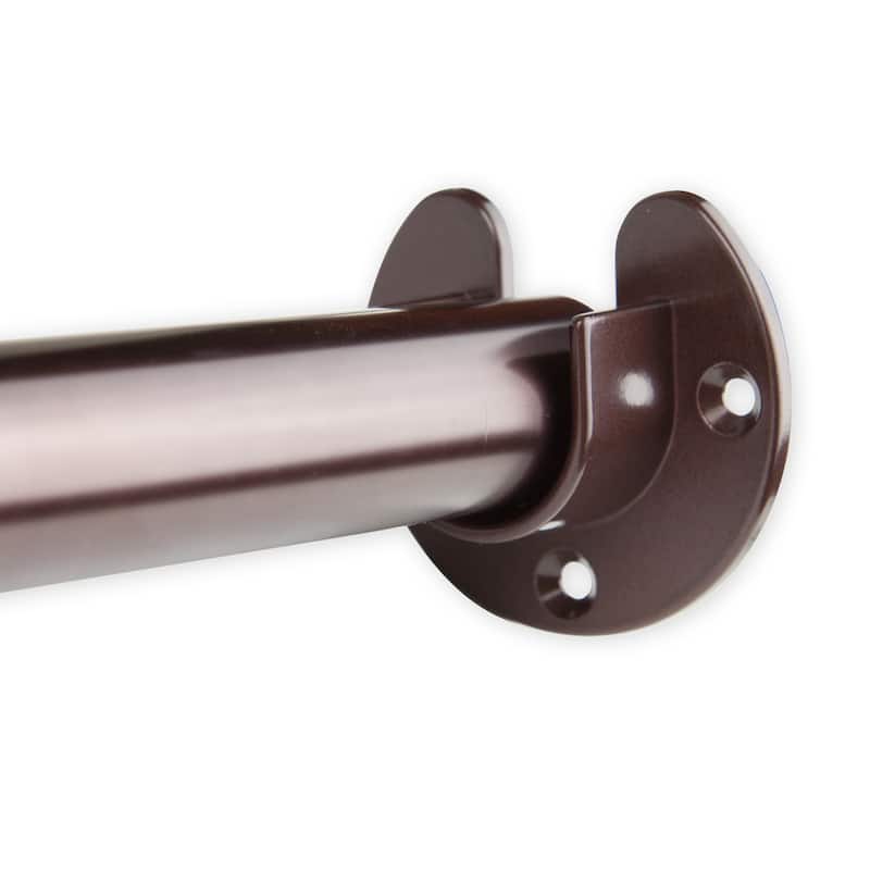InStyleDesign Heavy Duty Wall Mount 1" Closet Pole Rod Socket