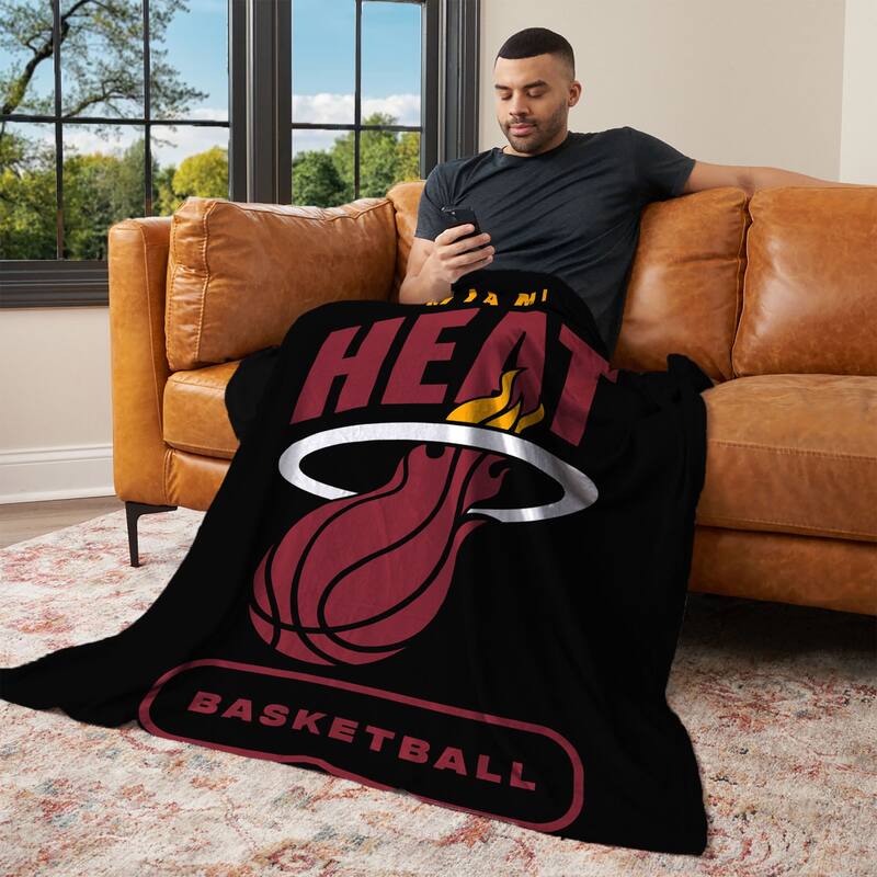 NBA High Block Silk Touch Throw Blanket