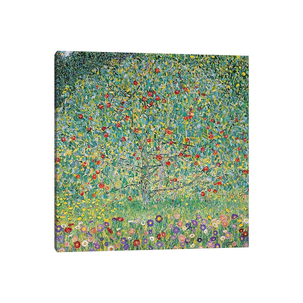 iCanvas "Apple Tree (Apfelbaum), 1912 " by Gustav Klimt Canvas Print