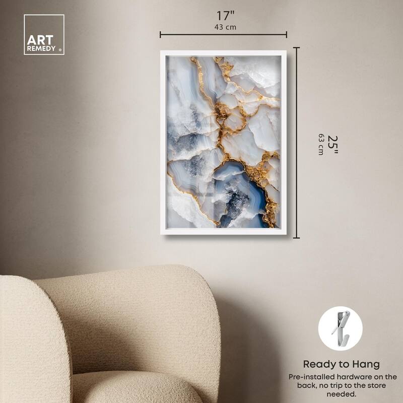 Denim Dreams I Shadowbox by Art Remedy