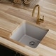 preview thumbnail 5 of 75, Karran Undermount Quartz Bar Single Bowl Sink