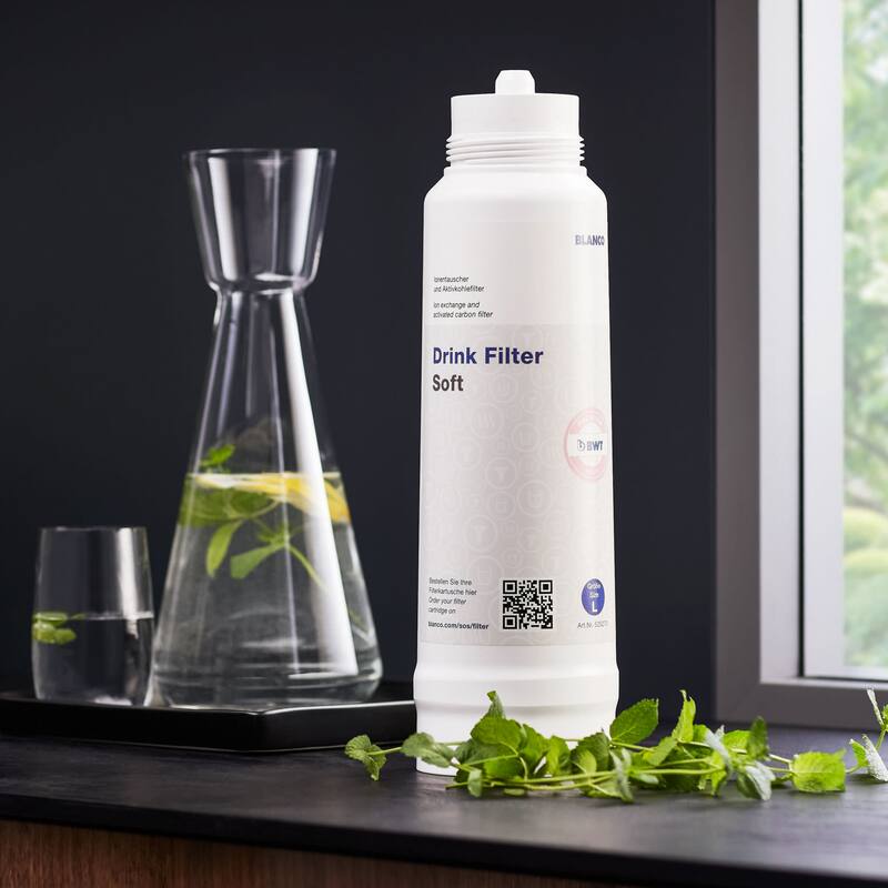 Blanco 443274 Under the Sink Water Filter Starter Set - Soft L