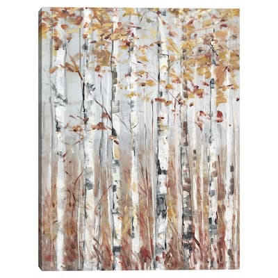 Copper Forest by Sally Swatland Canvas Art Print