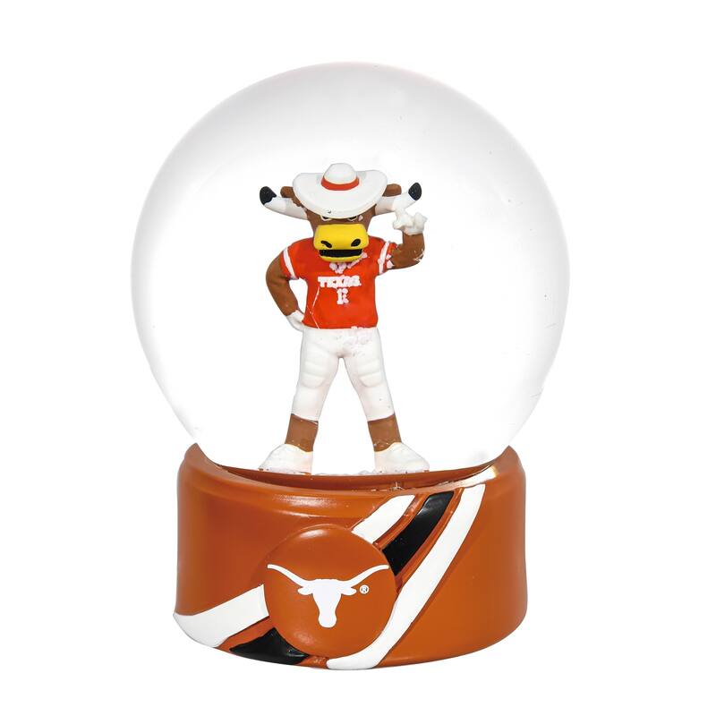 University of Texas 5 in. Glass Tabletop Snow Globe