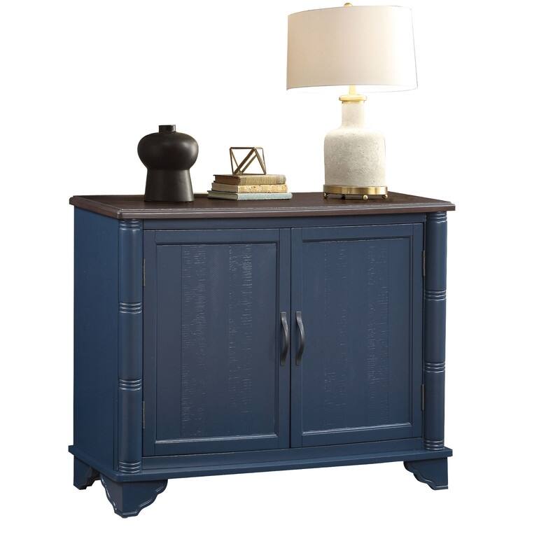 Mid Century 40" Sideboard Buffet Console Table with Adjustable Shelf