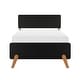 preview thumbnail 22 of 33, Mid-Century Modern Twin-Size Panel Bed