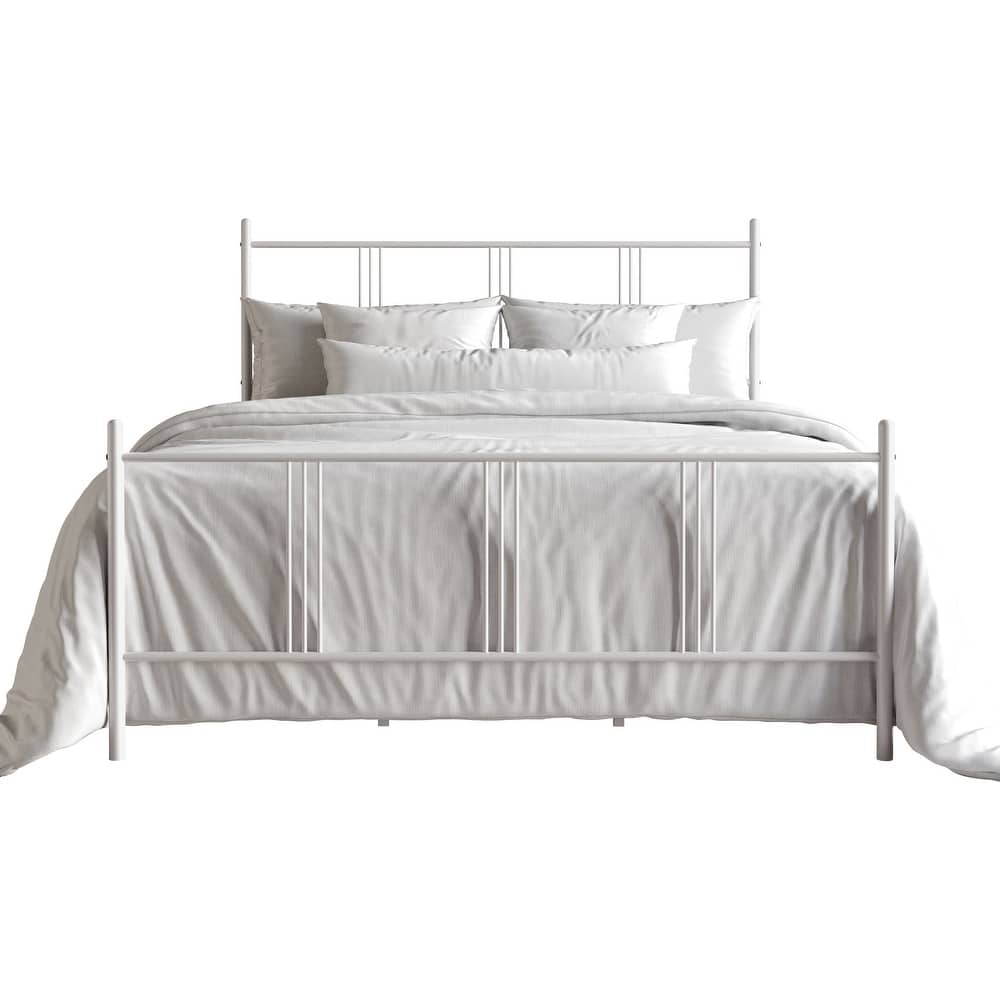 CraftPorch Shabby Metal Platform Bed
