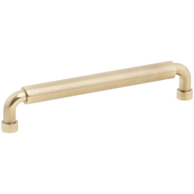 Schaub and Company 211088 NOHO 6" Center to Center Luxury Solid Metal - Vintage Brass