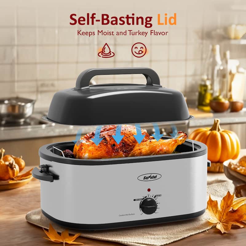 Royalcraft Roaster Oven with Removable Pan