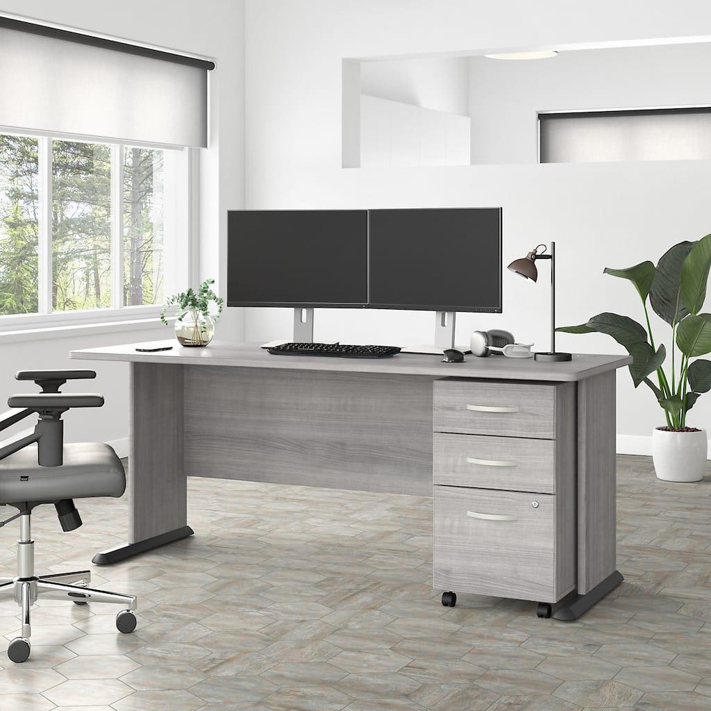 Studio A 72W Computer Desk with Drawers by Bush Business Furniture