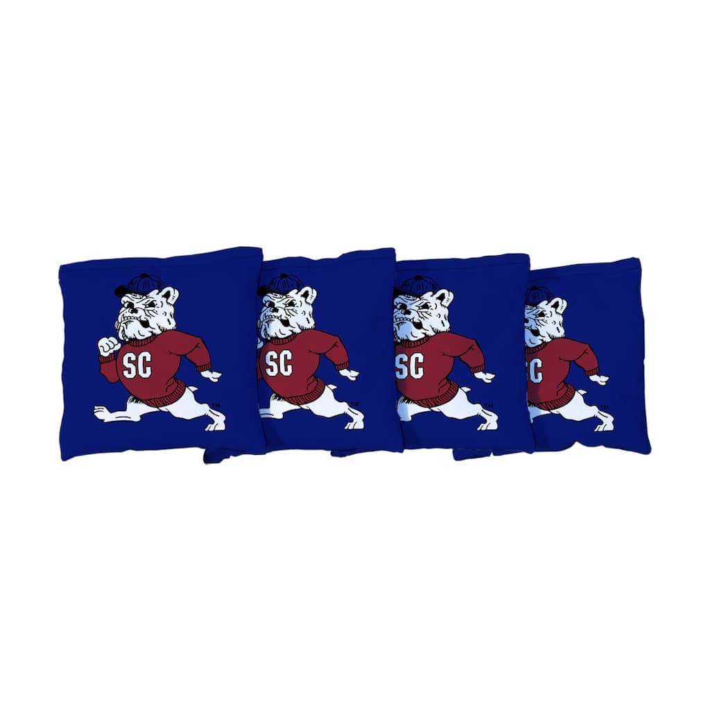 South Carolina State Bulldogs Blue Cornhole Bags