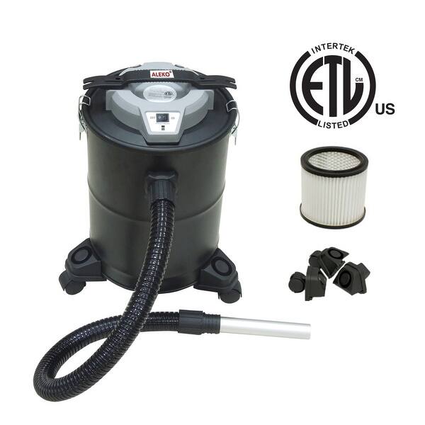 Shop Aleko Etl Ash Vacuum Multipurpose Cleaner On Wheels 5 Gallons
