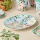 preview thumbnail 3 of 2, Certified International Flora Oval Platter 14" x 10" - 10.00"W x 14.00"L x 1.25"H
