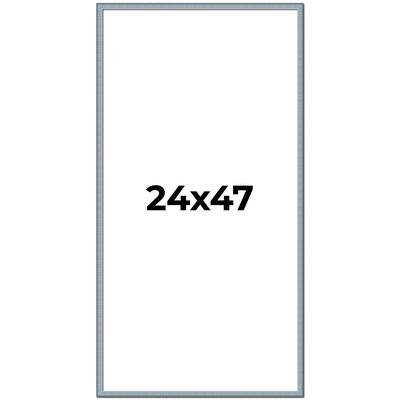 24x47 Frame Rustic Sky Blue Solid Wood Picture Frame | 0.75 Inch