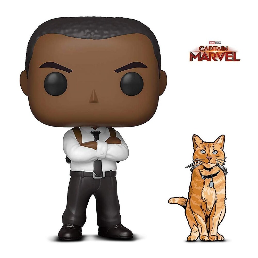 Shop Warp Gadgets Bundle Funko Pop Marvel Captain Marvel Nick Fury