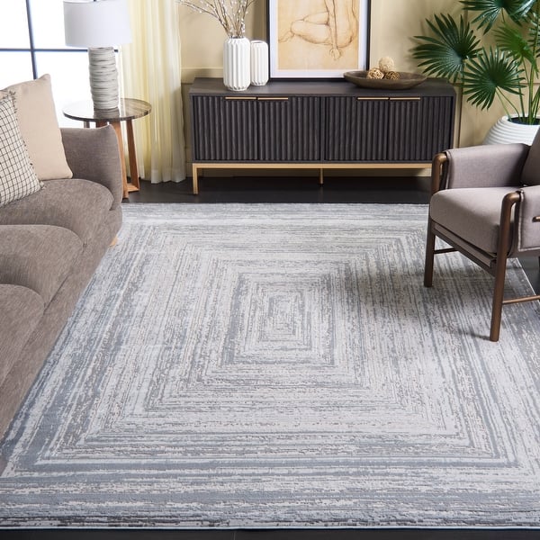 slide 2 of 11, SAFAVIEH Saylor Popkea Modern Geometric Rug