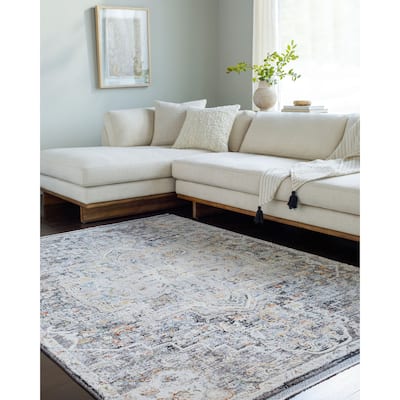 Livabliss Rivaldo Traditional Medallion Area Rug