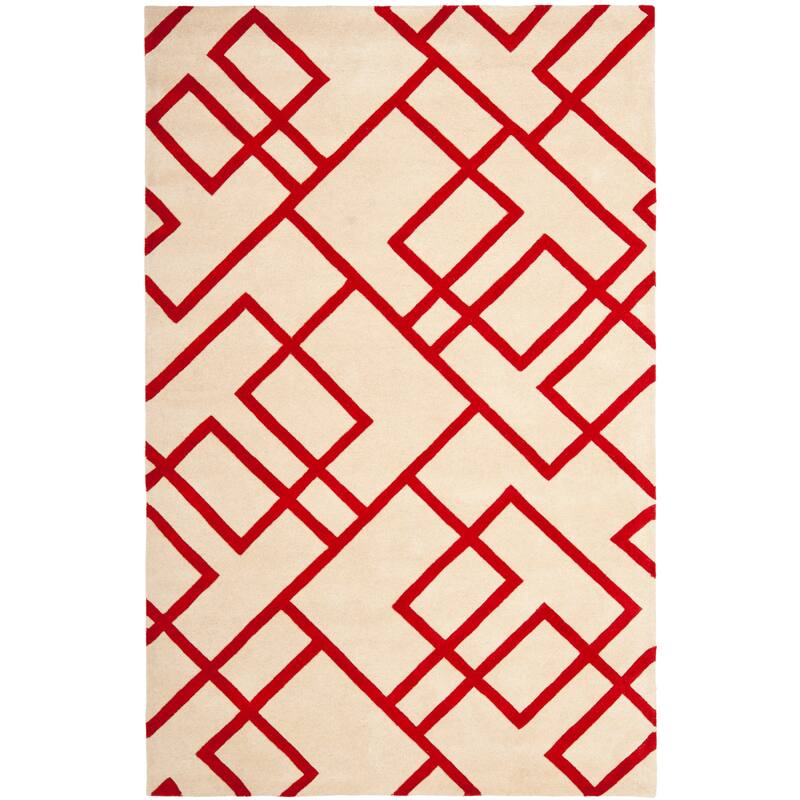 SAFAVIEH Handmade Soho Gulsevim Deco N.Z. Wool Rug