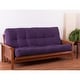 preview thumbnail 2 of 66, 10" Thick Futon Mattress Grape - Full