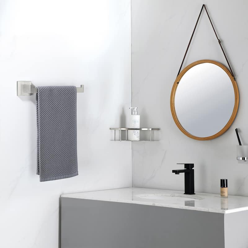 9in Wall Mounted Towel Ring Towel Holder in Stainless Steel