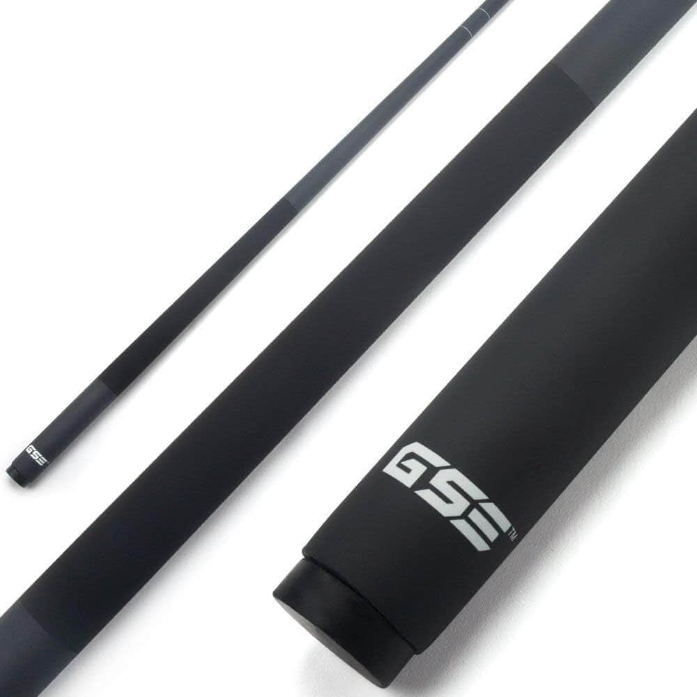GSE™ 58" 2-Piece Fiberglass Graphite Composite Billiard Pool Cue Stick for Men/Women, Great for House or Commercial/Bar Use