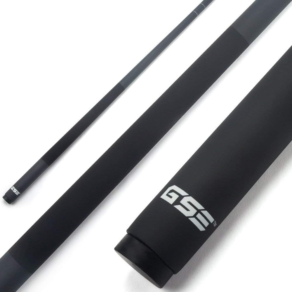 GSE™ 58" 2-Piece Fiberglass Graphite Composite Billiard Pool Cue Stick for Men/Women, Great for House or Commercial/Bar Use