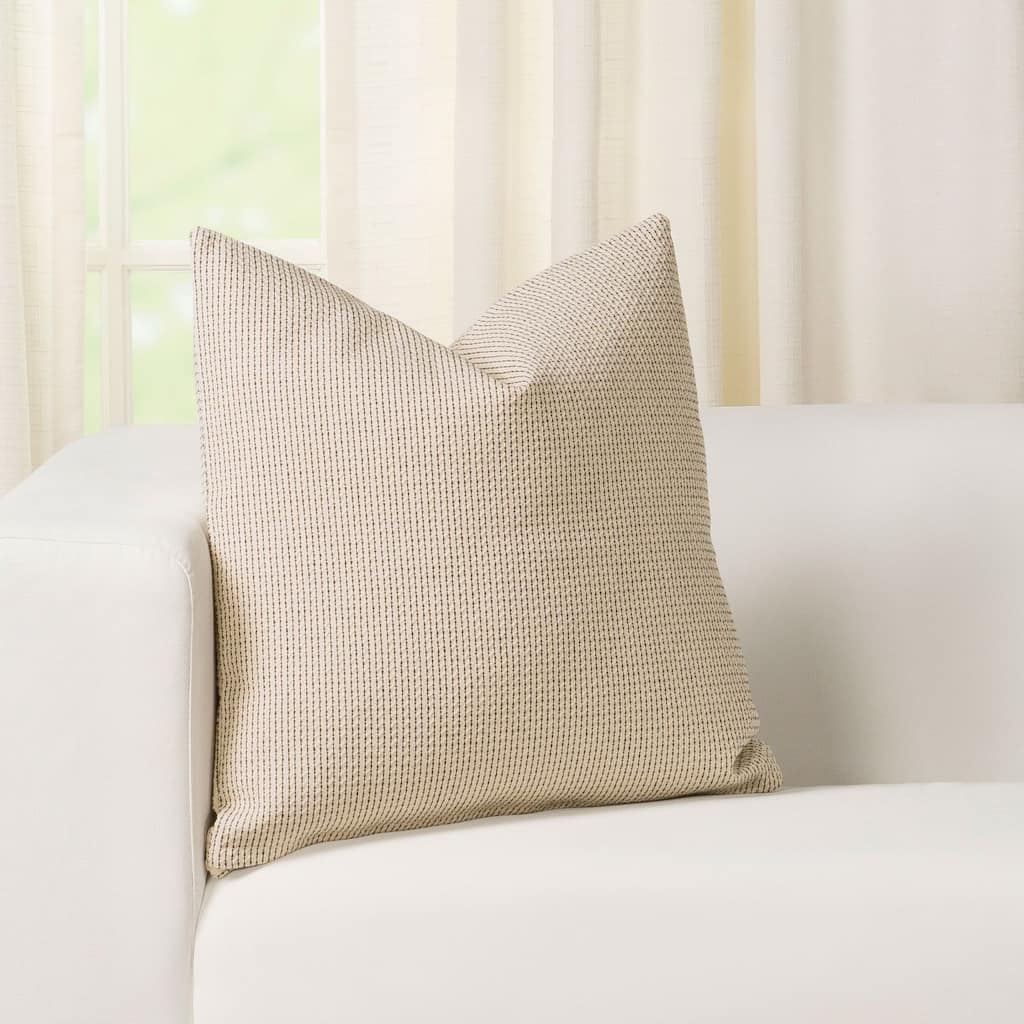 Garden Gate Stitched Throw Pillow