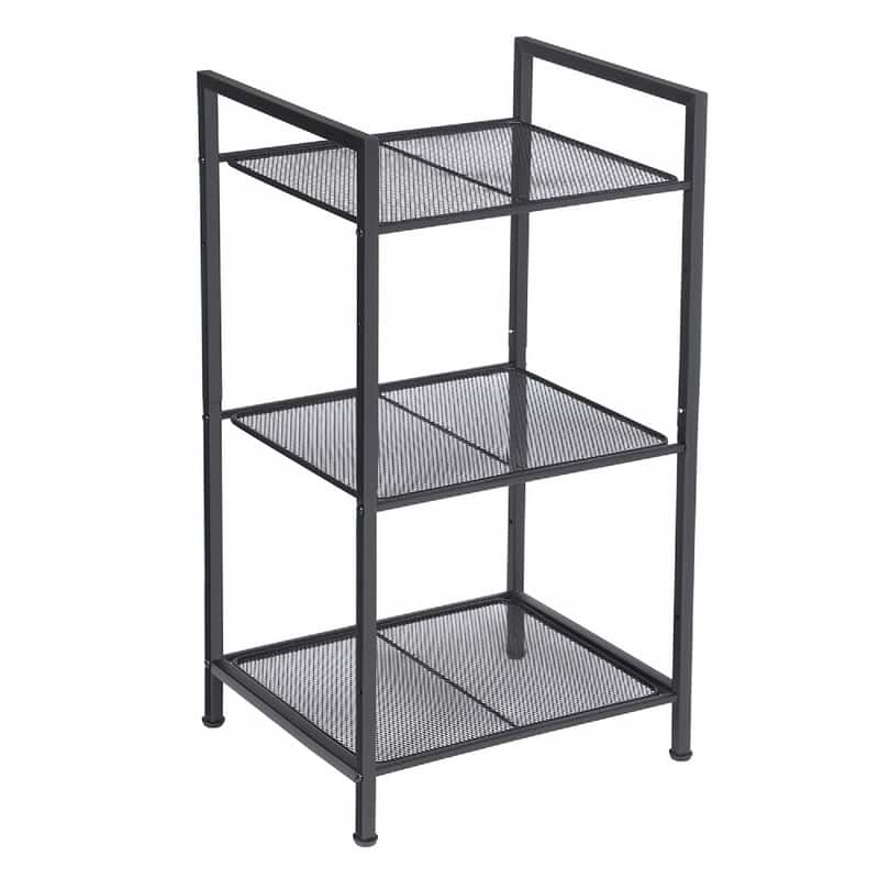 3-Tier Storage Rack - 15"D x 11.8"W x 28.4"H