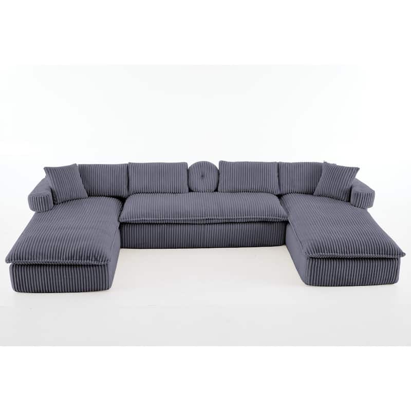 149" Oversized Sectional Couches U Shaped Modular sofa