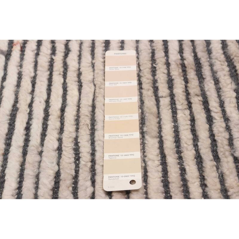 ECARPETGALLERY Hand-knotted Tangier Beige Wool Rug - 10'0 x 13'9