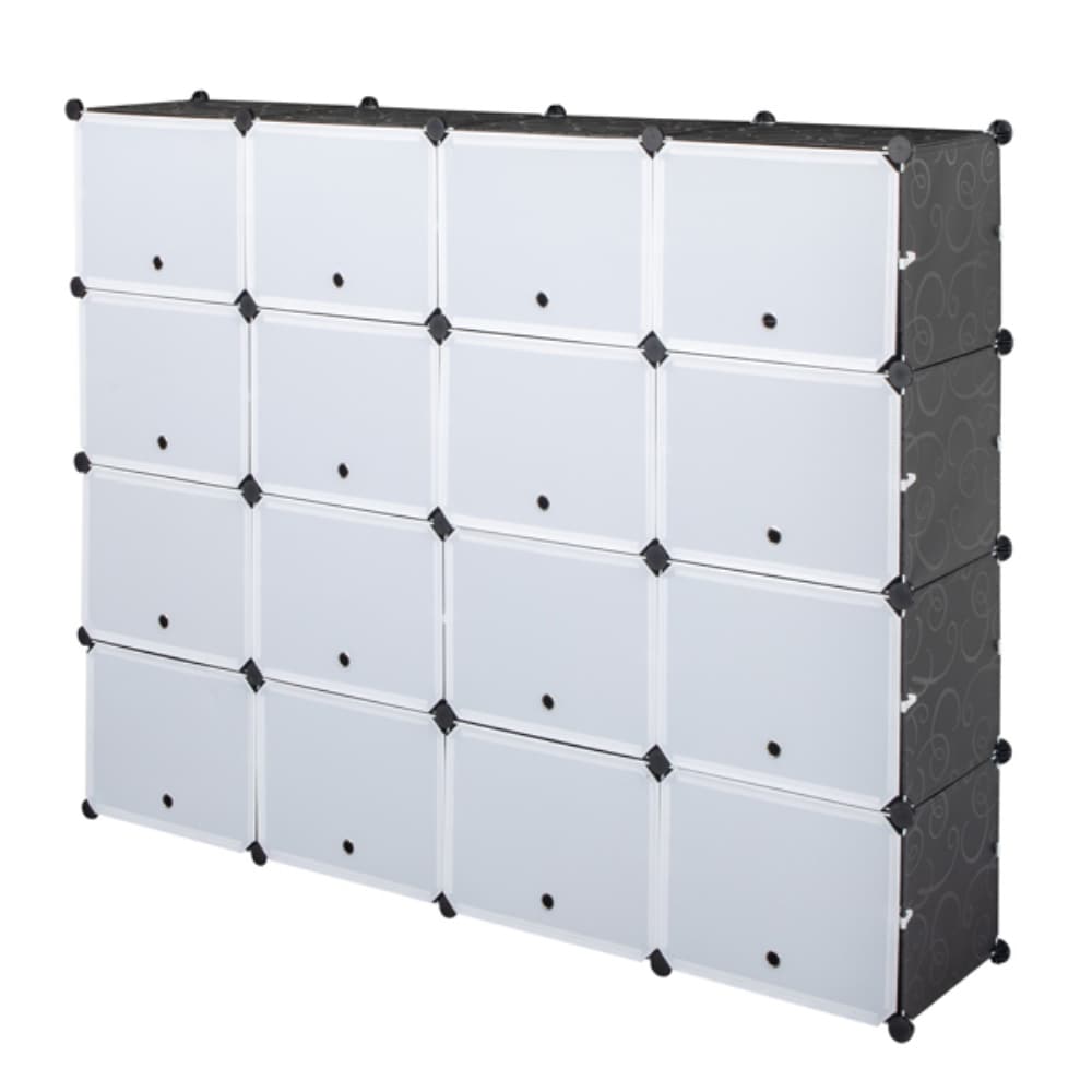 Portable Shoe Rack, 12-Tier Portable 72 Pair Shoe Rack Organizer 36 Grids  Tower Shelf Storage Cabinet Stand Expandable for Heels, Boots, Slippers,  White 