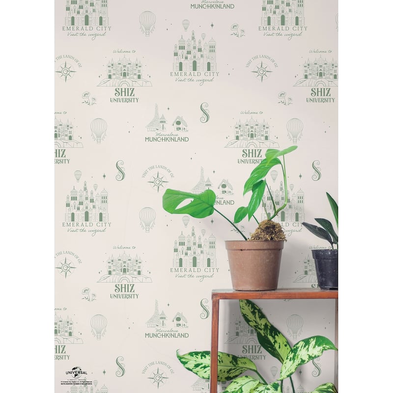 RoomMates Wicked Land of Oz Peel and Stick Wallpaper