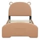 preview thumbnail 5 of 13, Bear Style PU Upholstered Platform Bed with Pocket,Twin Size