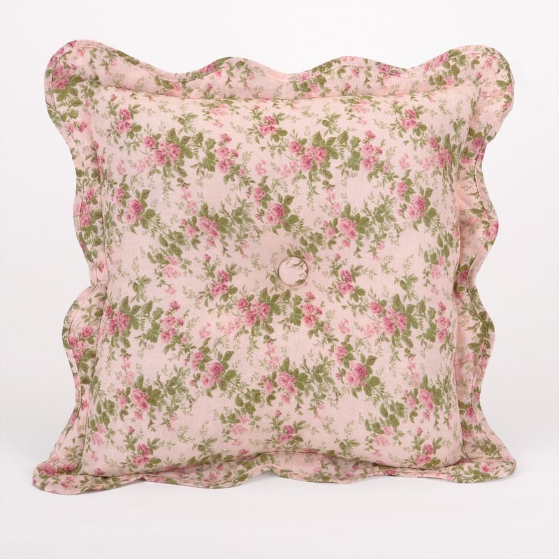 Modern Heirloom Felisa Floral Embroidered Pillow