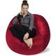 4-foot Bean Bag Chair Large Memory Foam Bean Bag