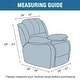 preview thumbnail 6 of 19, Enova Home Velvet Spandex Recliner Chair Slipcover with Elastic Bottom Side Pocket