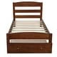 preview thumbnail 15 of 30, Platform Twin Bed Frame with Storage Drawer